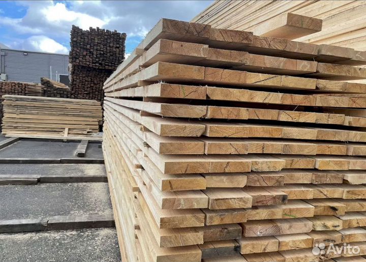 Обрезная доска любые размеры поставка