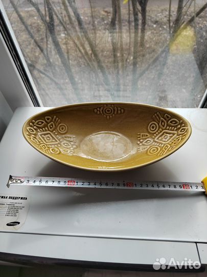 Блюдо керамика СССР