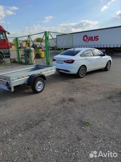 Прицеп легковой с опорным колесом Арива