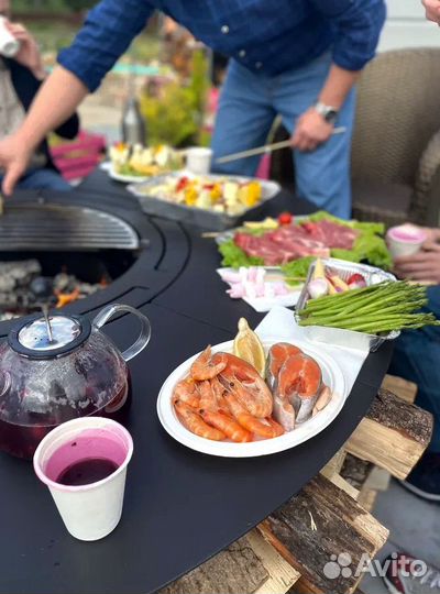 Гриль стол барбекю