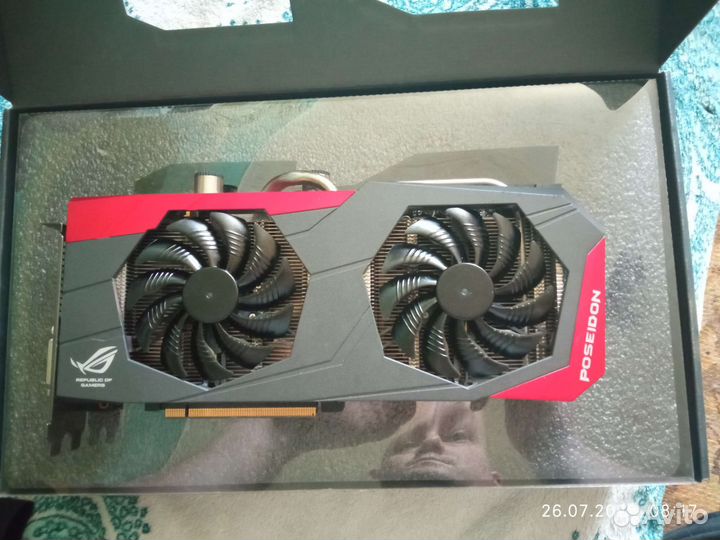 Видеокарта Asus poseidon gtx770 2Gb