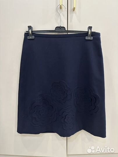 Юбка синяя