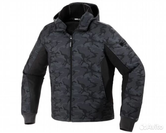 Мотокуртка spidi hoodie armor EVO Black Camouflage