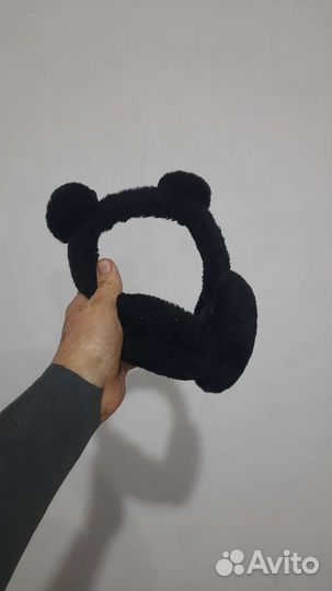 Меховые наушники