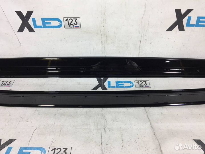 Лезвия на пороги BMW 4 F32 M-Performance глянец