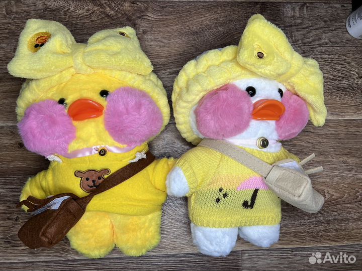 Мягкая игрушка уточка лалафанфан новые