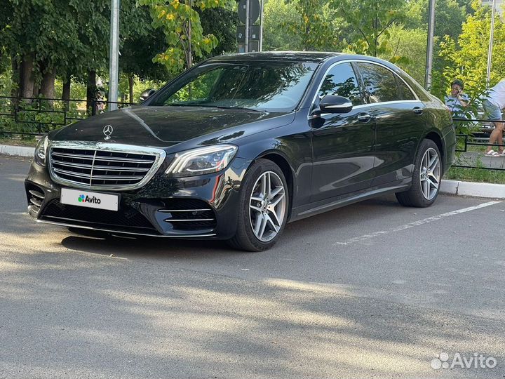 Mercedes-Benz S-класс 2.9 AT, 2019, 66 000 км