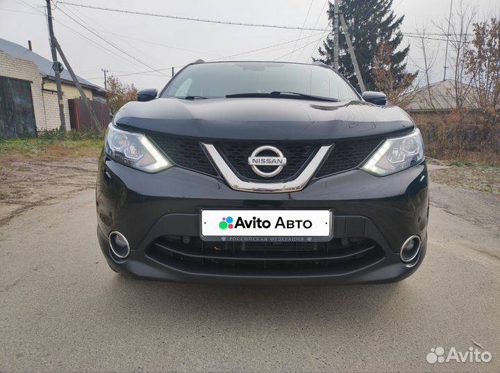 Nissan Qashqai 2.0 CVT, 2017, 120 000 км