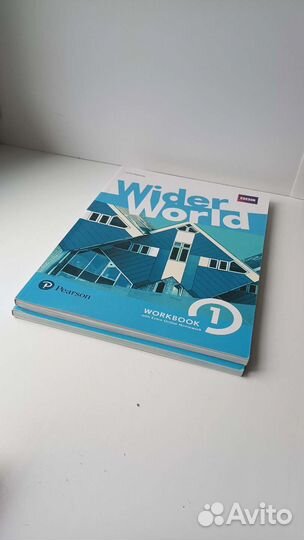 Учебник и тетрадь по английскому Wider World
