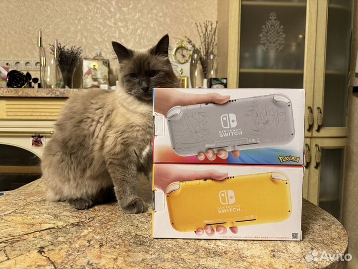 Новый прошитый Nintendo switch lite + любые игры