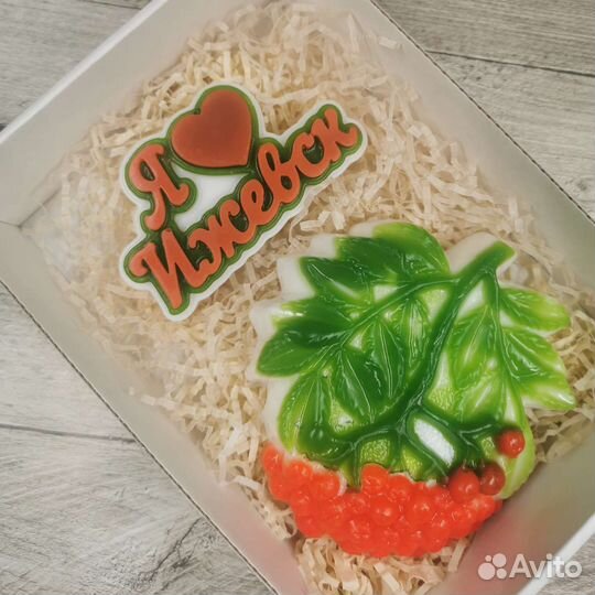 Сувенир Я люблю Ижевск, мыло ручной работы