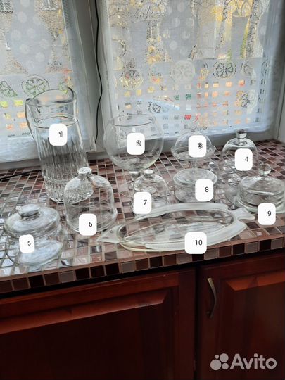Посуда - стекло, хрусталь