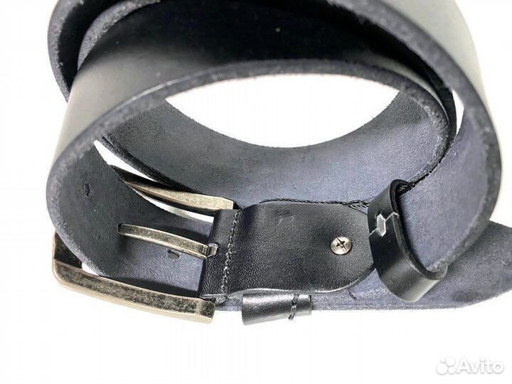 Ремень мужской кожаный «Леви, с» 1529