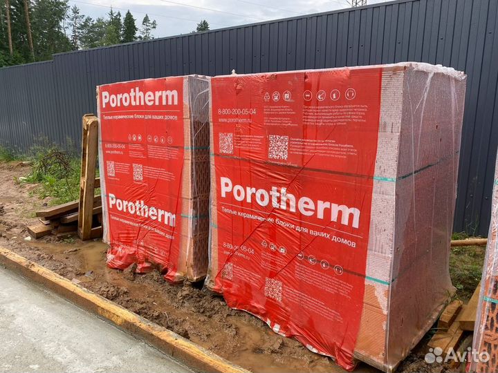 Керамоблок Porotherm