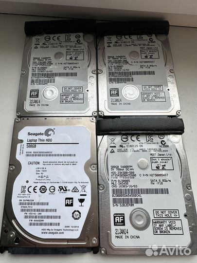 Жесткие диски 2,5 500 гб