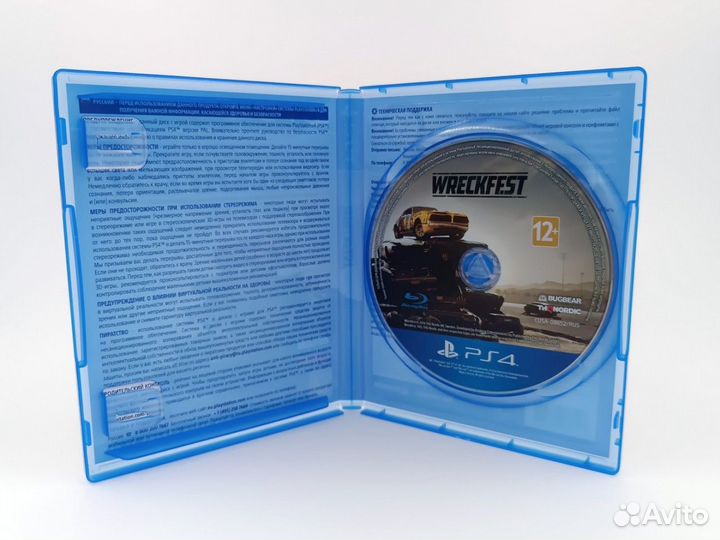Wreckfest (PS4 видеоигра, русские субтитры) б/у