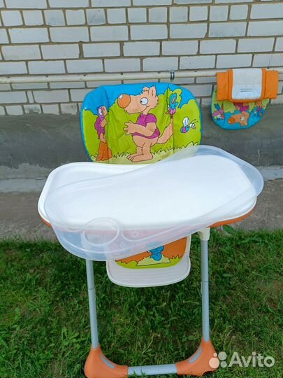 Стульчик для кормления chicco polly