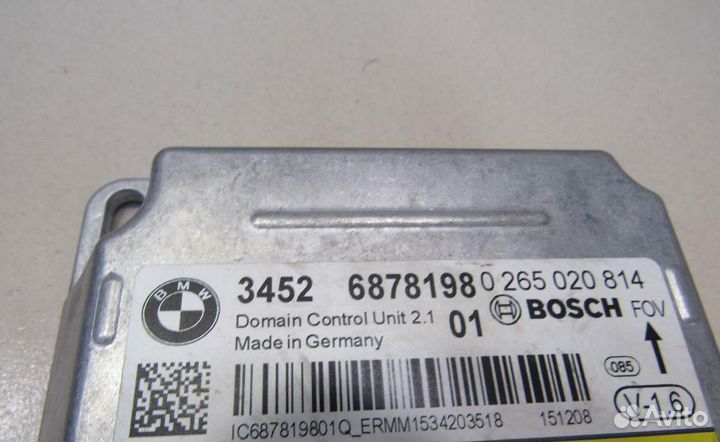 Блок управления AIR BAG BMW 2-Series/M2 (F22,F23,F