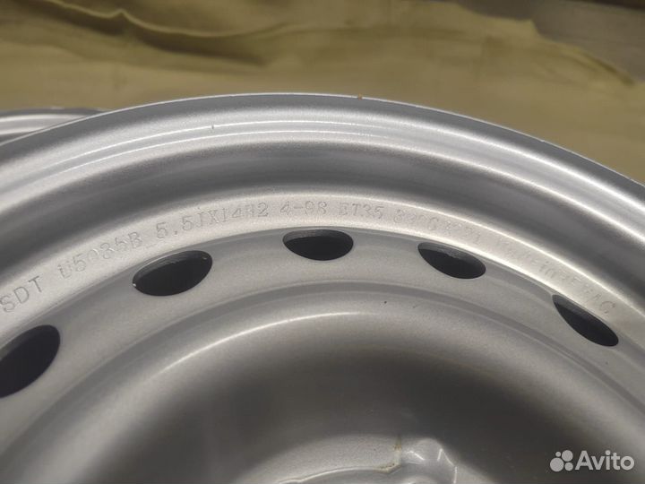 Диски R13 на ваз 4x98 dia 59 eт35