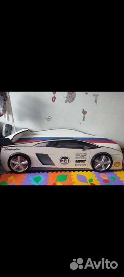 Кровать машина 85*184*50 см