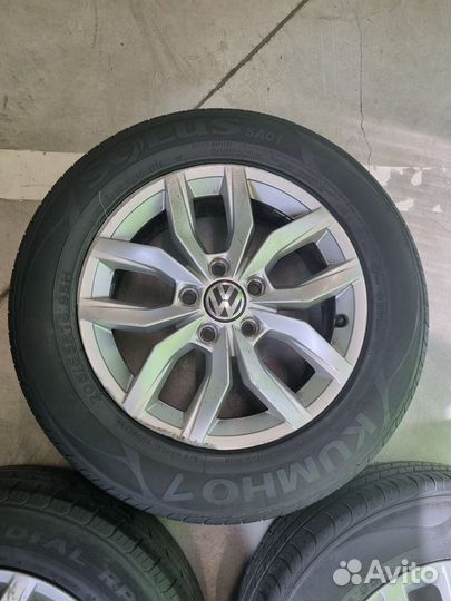 Колеса в сборе с ориг. дисками VW r16 5*112