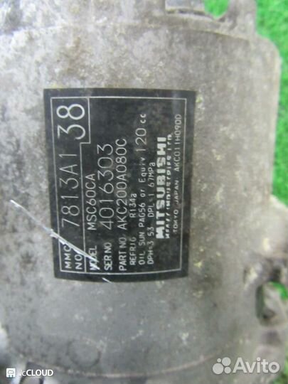 Компрессор кондиционера на mitsubishi colt Z22A 4A