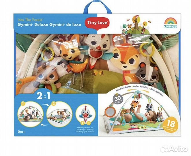 Развивающий коврик tiny love