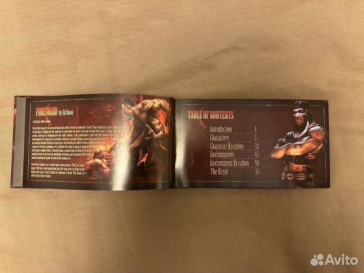 Коллекционная фигурка Mortal Kombat 9 и Artbook