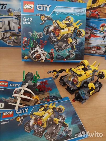 Lego City 60092 большая коллекция моделей