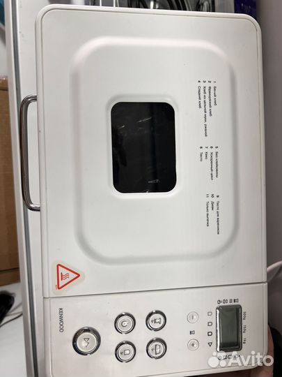 Хлебопечь kenwood BM256 11 программ