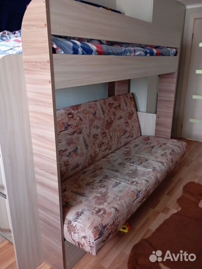 Двухъярусная кровать бу