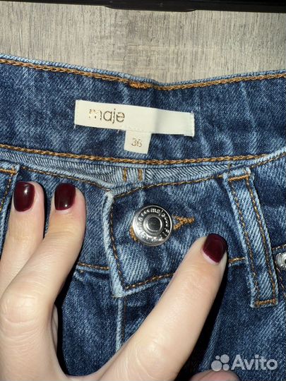 Джинсы maje 36 р (42 рус)