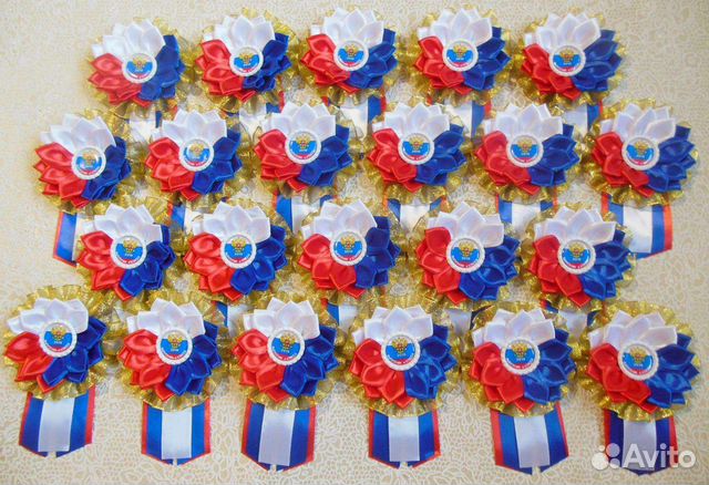 Броши на выпускной сад/школа. На последний звонок