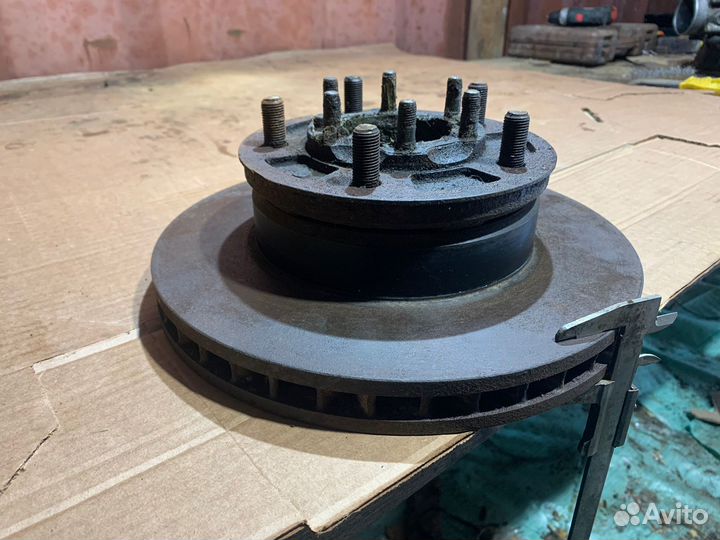 Тормозные диски комплект Toyota land cruiser 100
