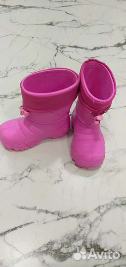 Детские резиновые сапоги 24-25