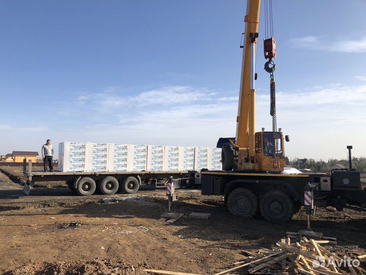 Пенобетон и газобетон с доставкой