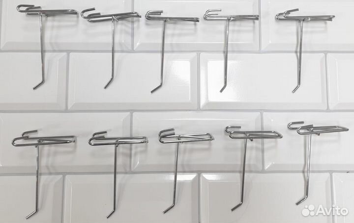 Крючки для панелей и сеток