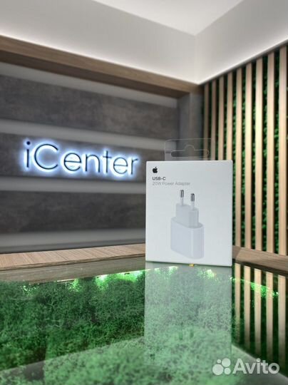 Apple USB-C Power Adapter 20W Новый Оригинал