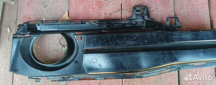 Bmw 3 f30 lci рестайлинг решетка бампера левая