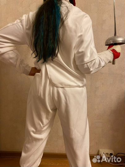 Фехтовальный костюм женский подростковый 42-44