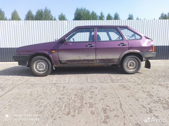 ВАЗ 2109 1.5 МТ, 1996, 135 257 км