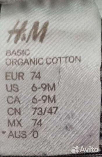 Шорты до 9 месяцев H&M