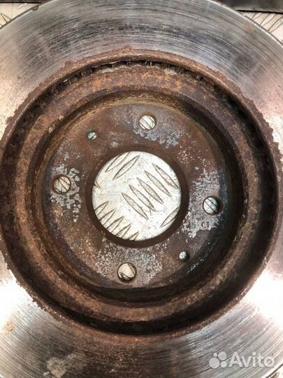 Диск тормозной передний Mitsubishi Lancer седан IX