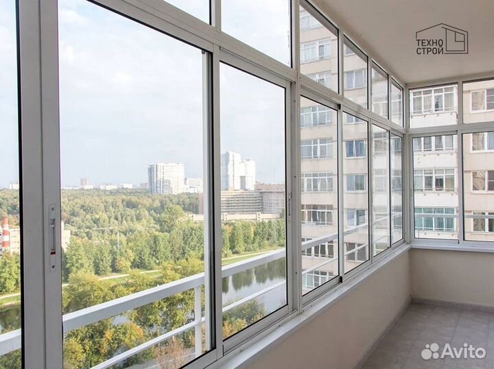 Остекление балкона в рассрочку