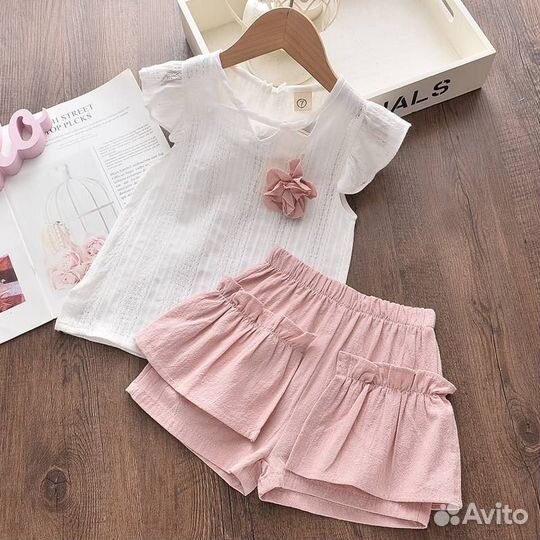 Летний костюм для девочки