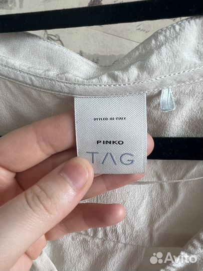 Блузка из натурального шелка Pinko, 40-42 (XS/S)