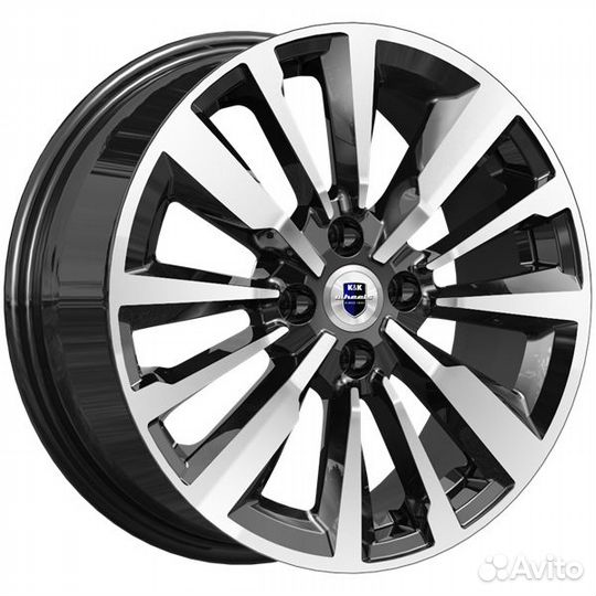 K&K Эрман : 6.5x16 4*100 Et:41 Dia:60.1 алмаз чёрный