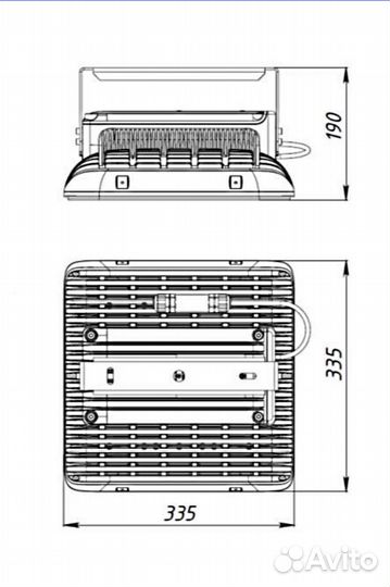 Светильники Световые Технологии insel LB/S LED