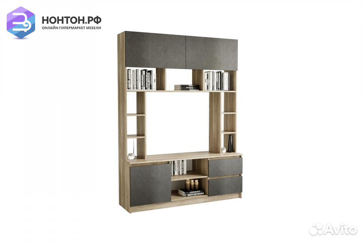 Центральная секция Прайм дуб каньон / лофт графит