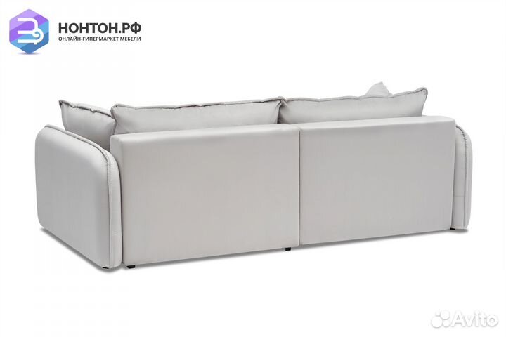 Диван угловой тик-так Антей серый